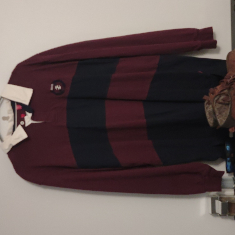 Men's long sleeve Izod polo
